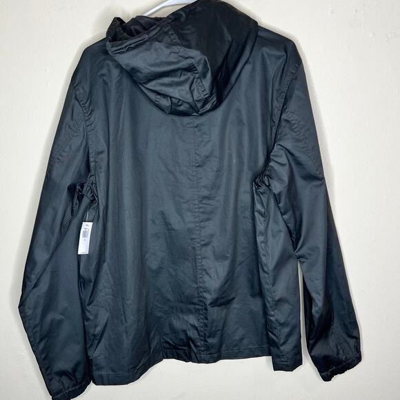 Old Navy Field Utility Jacket Medium Mens Gray Full Zip Mesh Barn Hooded Outdoor - Picture 4 of 10